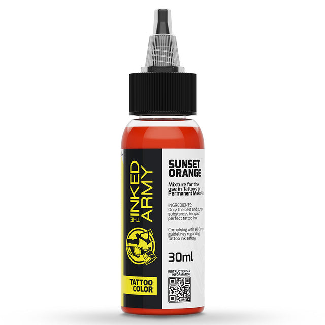 The Inked Army REACH Tattoofarbe - Sunset Orange (30 ml)