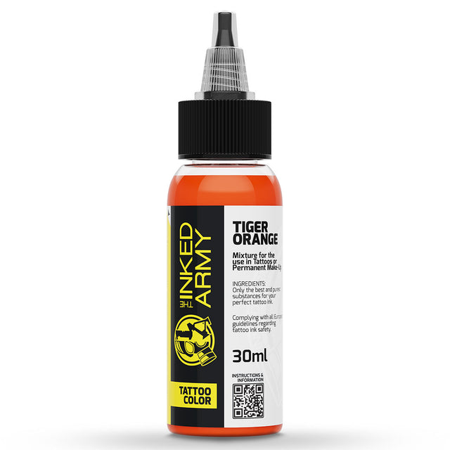 The Inked Army REACH Tattoofarbe - Tiger Orange (30 ml)