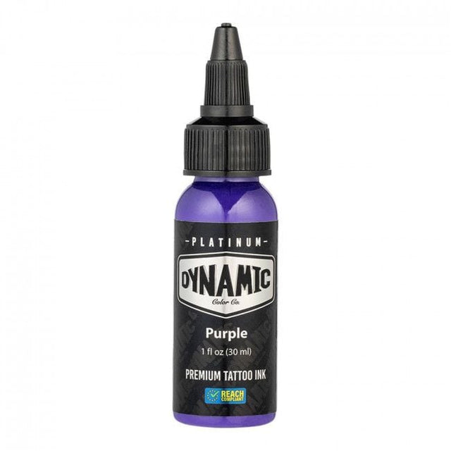 Dynamic Platinum Tattoo Ink - Purple (30 ml) - Reach-konform