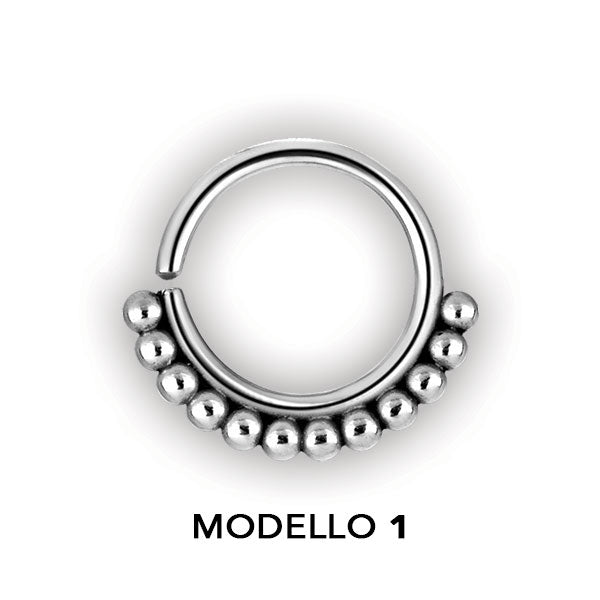 SS 316 FANCY NOSE RINGS