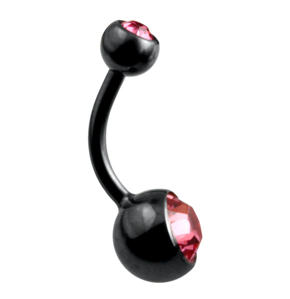 BK TT DOUBLE JEWEL NAVEL BANANABELL 5&8mm