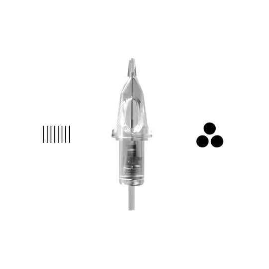 Cheyenne Craft Nadelmodule transparent 20 St. - 03 Liner 0,30mm Super Long Taper