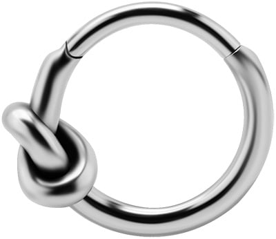 SS 316 ETHNIC HINGED CLICKER 1,2x10mm