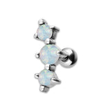 JEWELLED 3 HELIX BARBELL 2.5/3/2.5