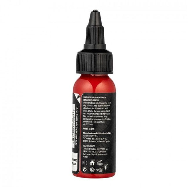 Dynamic Platinum Tattoo Ink - Crimson Red (30 ml) - Reach-konform