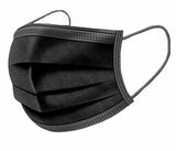 BodySupply schwarze Gesichtsmasken 50 St.