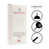 MiaOpera Einweg-MicroBlading-Klingen 10 St. - 05RS Straight (0,30 mm)