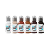 World Famous Limitless Tattoofarbe - Michele Turco Portrait Set (6 x 30 ml)