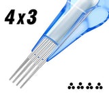 Emalla Eliot Nadelmodule 20 St. - 4x3 Stipple Shader Long Taper (0,30 mm)