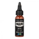 Dynamic Platinum Tattoo Ink - Brown (30 ml) - Reach-konform