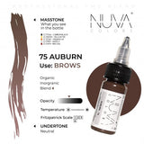 Nuva Colors PMU Pigment - 75 Auburn (15 ml)