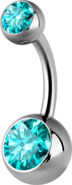TT int DOUBLE JEWELLED BANANA 5&8mm