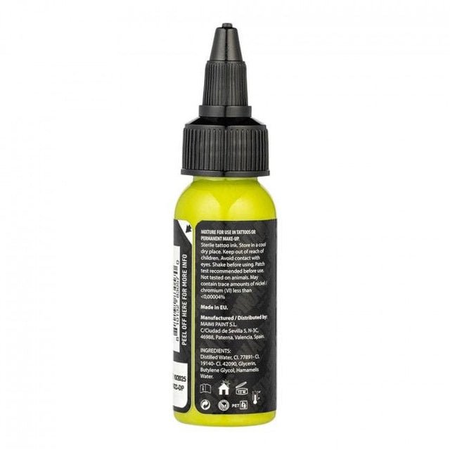Dynamic Platinum Tattoo Ink - Atomic Green (30 ml) - Reach-konform