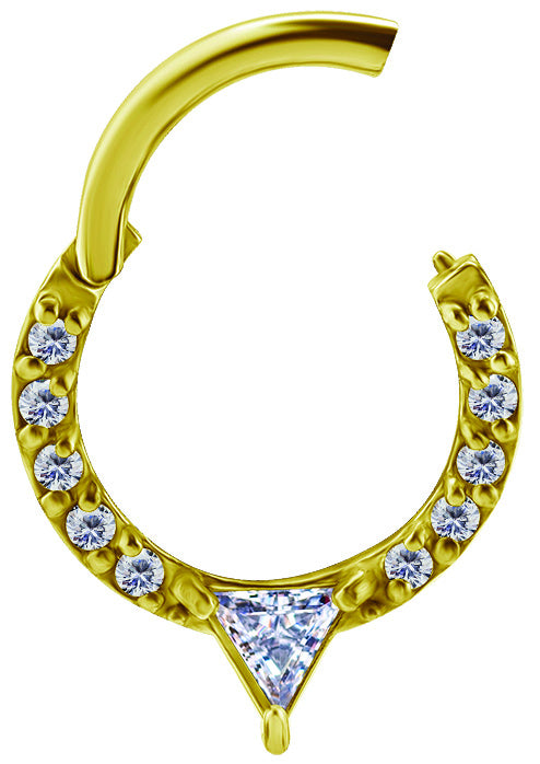 GD 316 HINGED CLICKER SET with Front Jewels