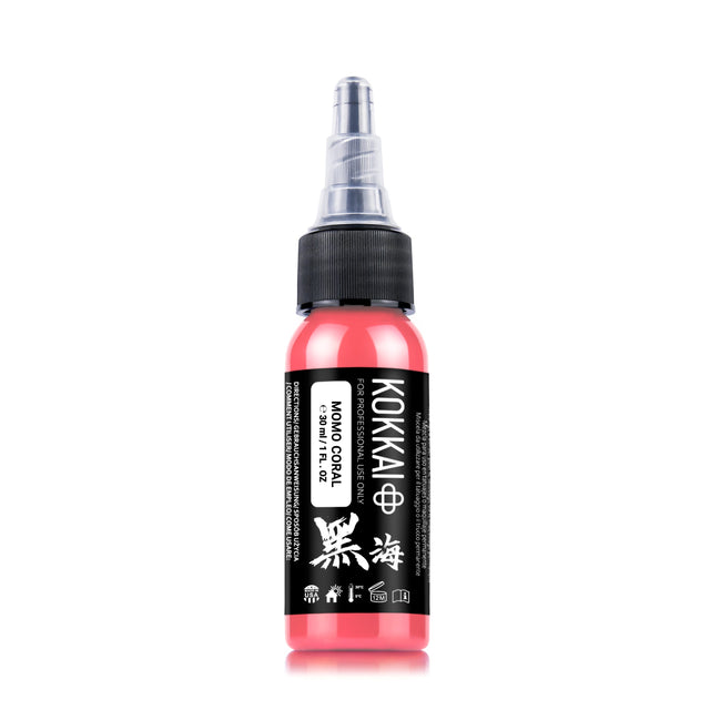 Kokkai Ink Tattoofarbe REACH - Momo Coral (30 ml)