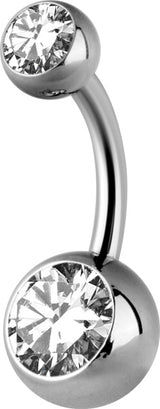 TT int DOUBLE JEWELLED BANANA 5&8mm