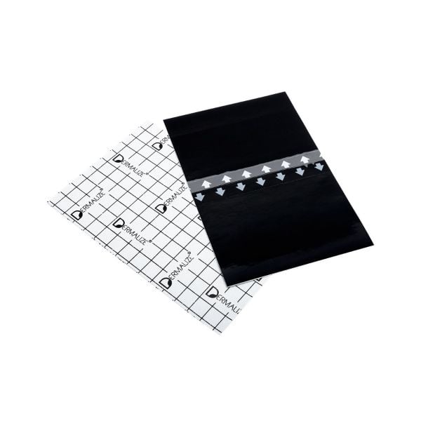 Dermalize Total Black - Tattoo Schutzfolie - Bandagen 5 St.