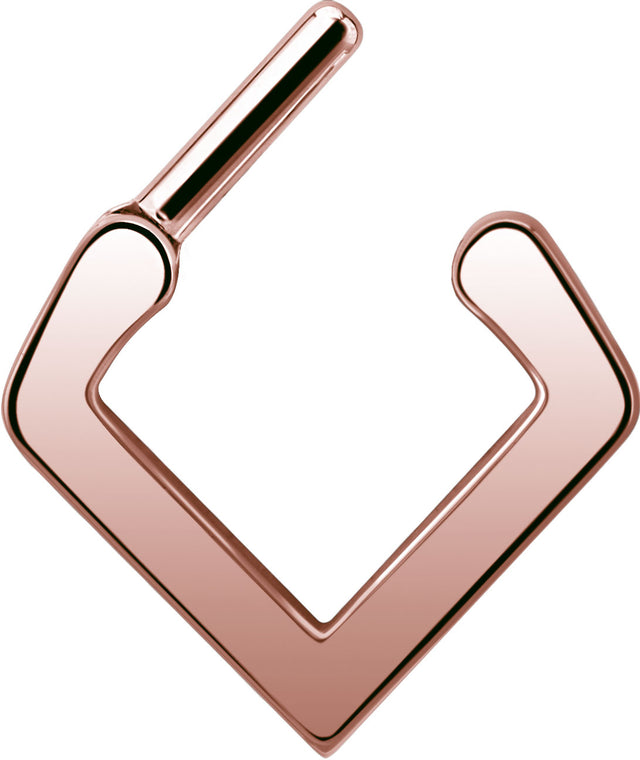 RG 316 PLAIN V SHAPED SEPTUM CLICKER