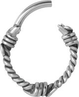 SS 316 HINGED CLICKER (BARBWIRE)