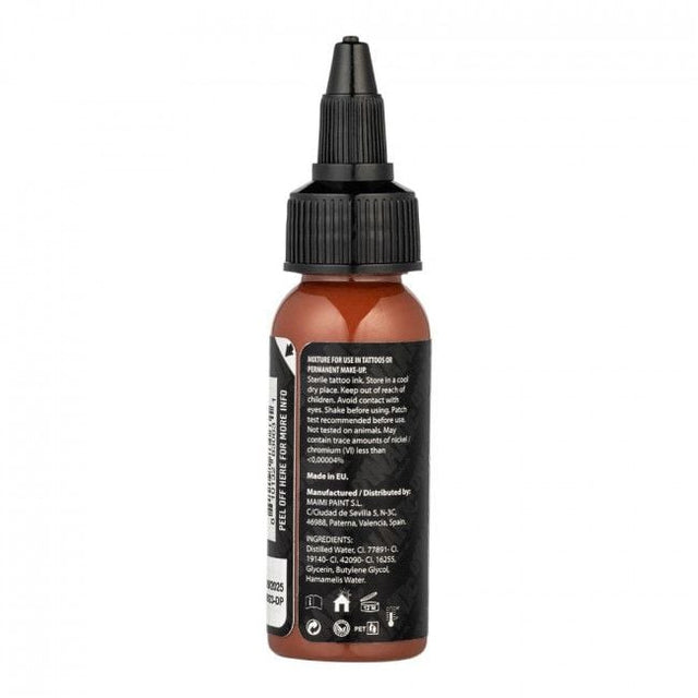 Dynamic Platinum Tattoo Ink - Brown (30 ml) - Reach-konform