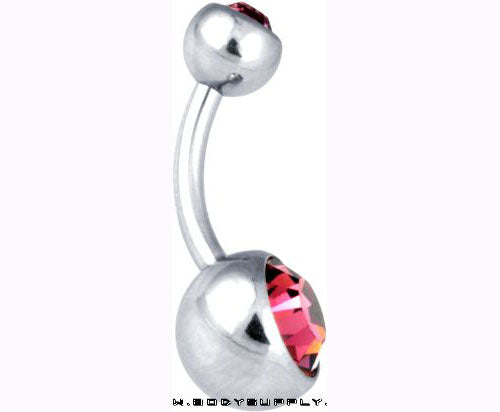 DOUBLE JEWEL NAVEL BANANABELLS 5&8mm