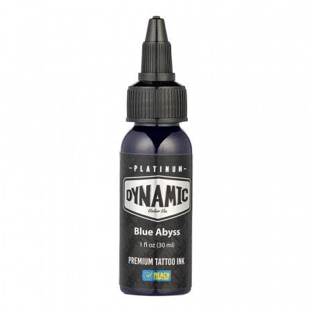 Dynamic Platinum Tattoo Ink - Blue Abyss (30 ml) - Reach-konform