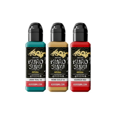 Kuro Sumi Imperial Tattoofarbe - Trad Mini Set (3 x 44 ml)