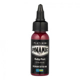 Dynamic Platinum Tattoo Ink - Ruby Port (30 ml) - Reach-konform