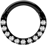 BK 316 HINGED CLICKER SET with Front Jewels