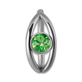 SS 316 JEWELLED HINGED RING ball 4mm