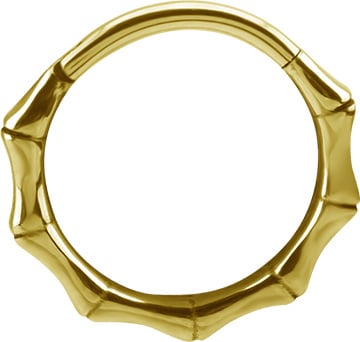 GD 316 HINGED RING (BAMBOO) 1,2x12mm
