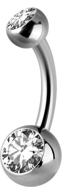 TT int DOUBLE JEWELLED BANANA 4&6mm