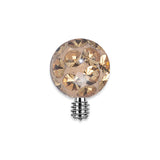 TT int EXPORY COVERED CRYSTAL BALLS