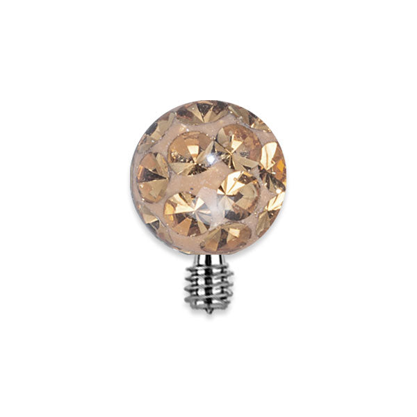 TT int EXPORY COVERED CRYSTAL BALLS