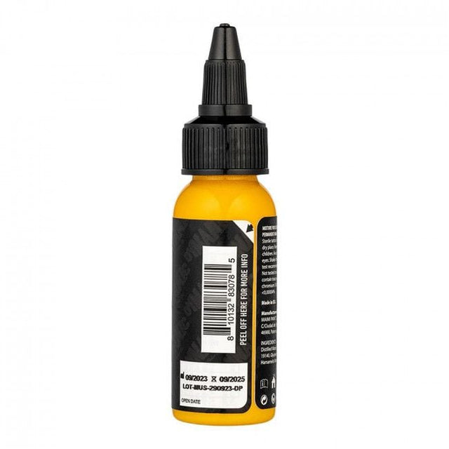 Dynamic Platinum Tattoo Ink - Mustard (30 ml) - Reach-konform