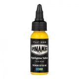 Dynamic Platinum Tattoo Ink - Highlighter Yellow (30 ml) - Reach-konform