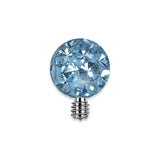 TT int EXPORY COVERED CRYSTAL BALLS