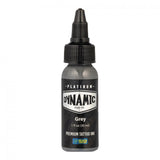 Dynamic Platinum Tattoo Ink - Grey (30 ml) - Reach-konform