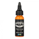 Dynamic Platinum Tattoo Ink - Bright Orange (30 ml) - Reach-konform