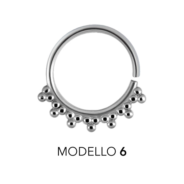SS 316 FANCY NOSE RINGS
