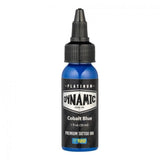 Dynamic Platinum Tattoo Ink - Cobalt Blue (30 ml) - Reach-konform