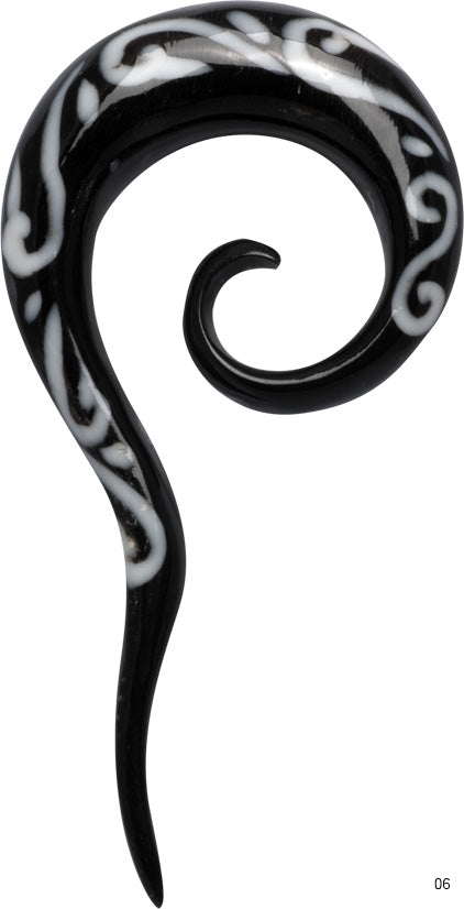 ORGANIC HORN SPIRAL FISH HOOK
