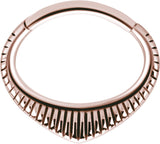 RG 316 HINGED SEPTUM & DAITH CLICKERS 1,2x6mm mod.3
