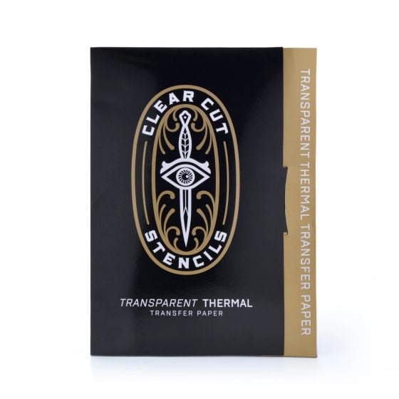 Clear Cut Stencils - transparentes Thermopapier (210 x 280 mm) 25 St.