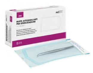 Xanitalia selbstklebende Sterilisierungsbeutel (135 x 260 mm)