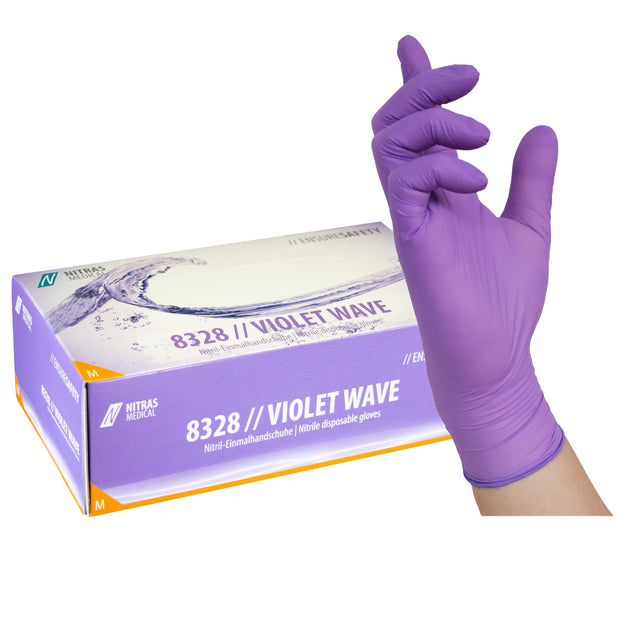 Nitras Violet Wave Nitrilhandschuhe 100 St.