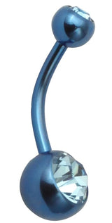 TT-DB DOUBLE JEWEL NAVEL BANANABELL 5&8mm