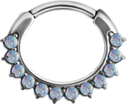 SS 316 OPAL CURVED SEPTUM CLICKERS
