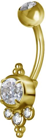 GD 316 DOUBLE JEW PRONG SETTING BANANA 1,6x10mm CR