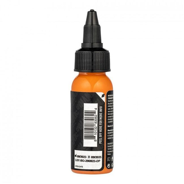 Dynamic Platinum Tattoo Ink - Bright Orange (30 ml) - Reach-konform
